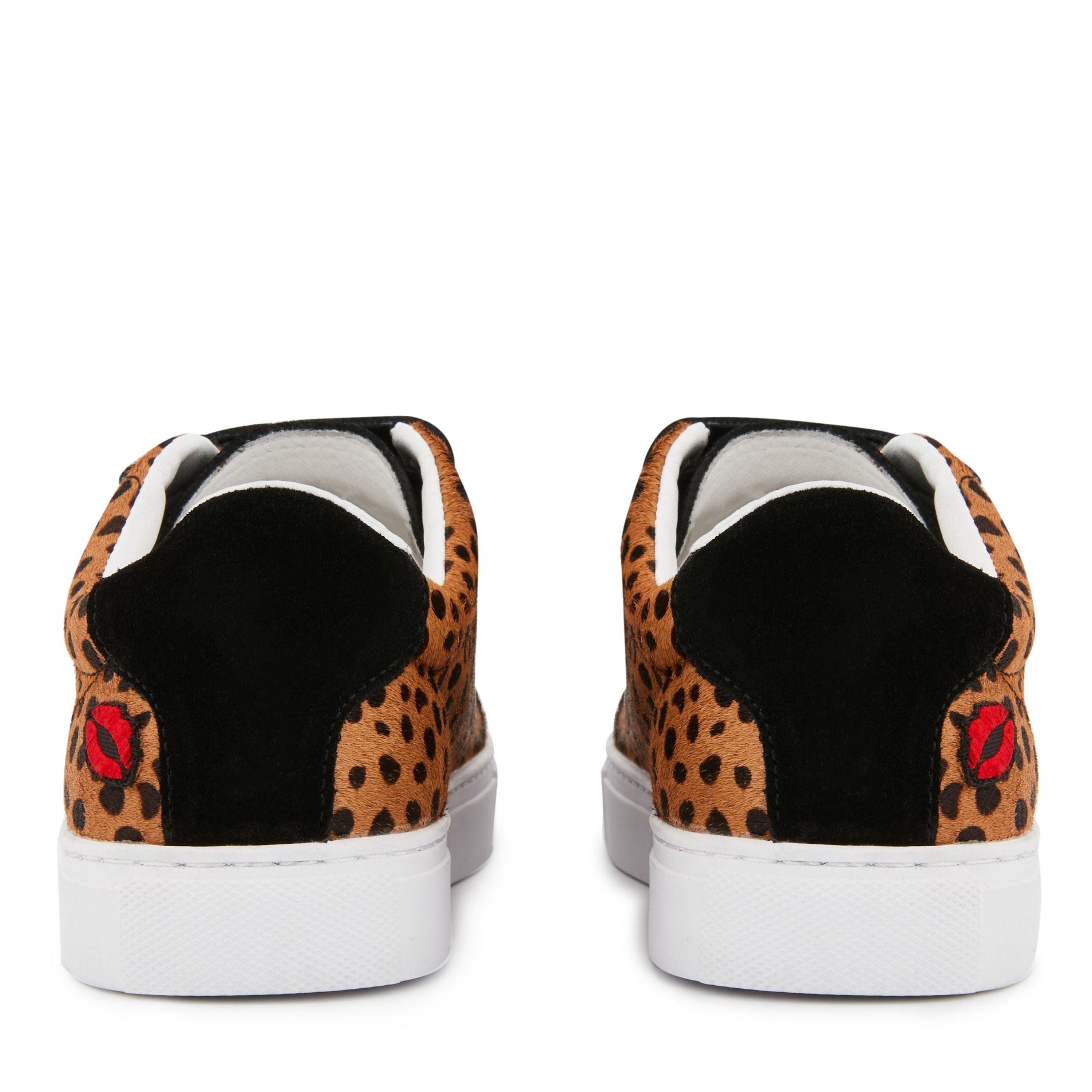 Jimmy leather sneakers BONS BAISERS PARIS Brown