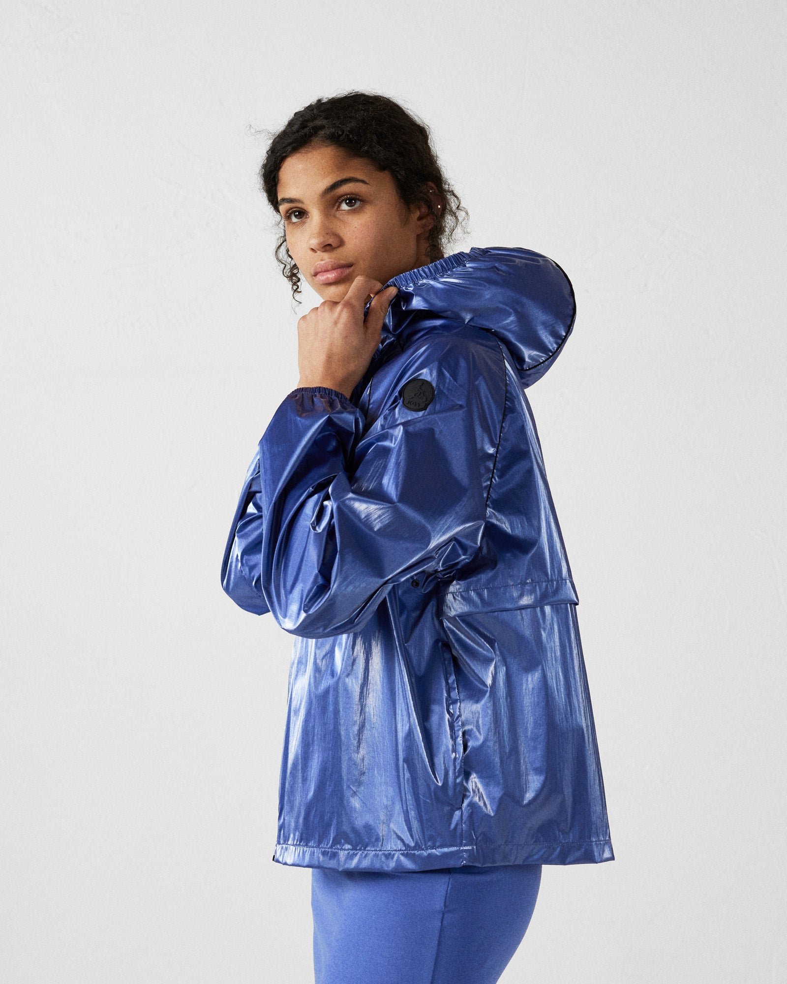 Metallic Izumi Windbreaker JOTT Blue