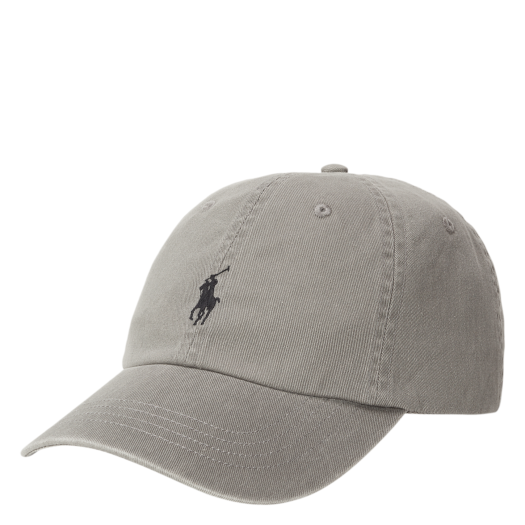 Casquette brodée en coton POLO RALPH LAUREN Gris