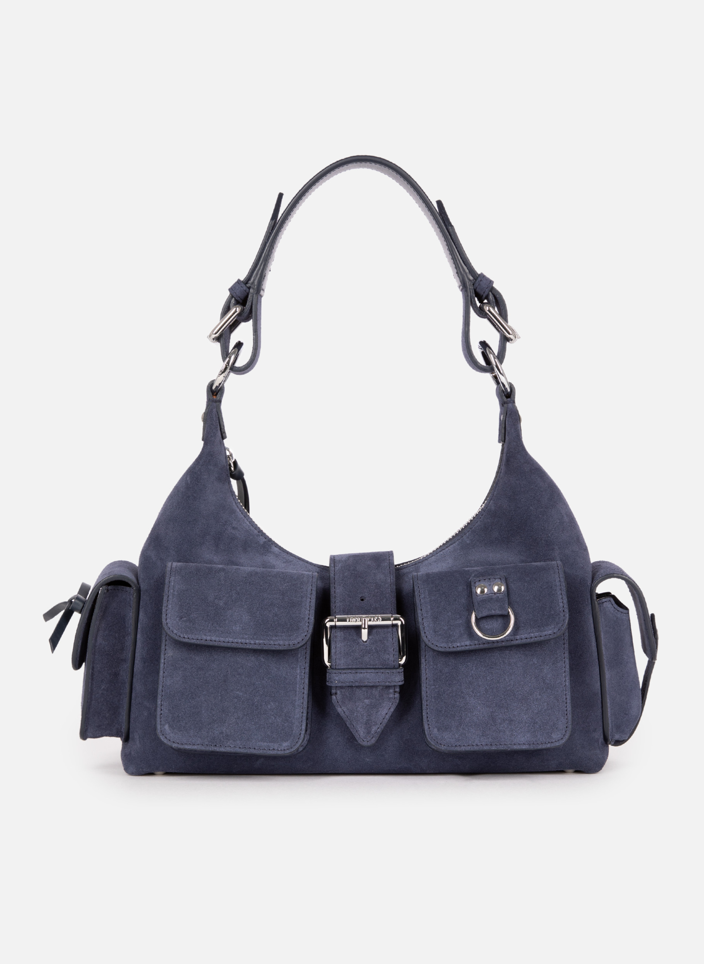 Amelia suede bag THE KOOPLES Blue