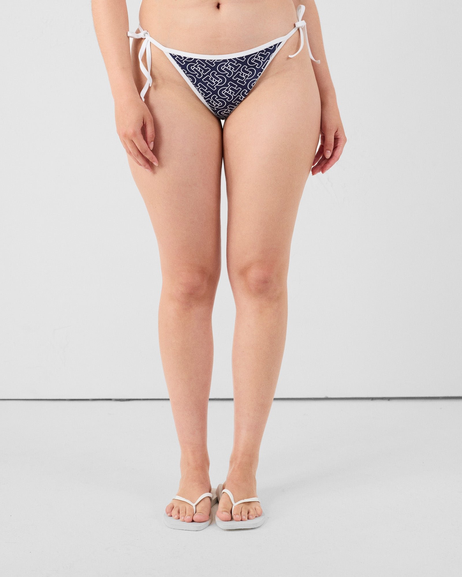 Bas de maillot de bain brésilien mono maddie monogram bottom JOTT Bleu