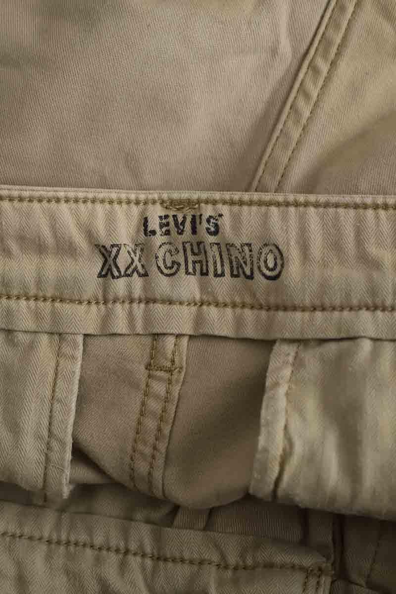 Slim-fit cotton cargo pants LEVI'S - Seconde main Beige