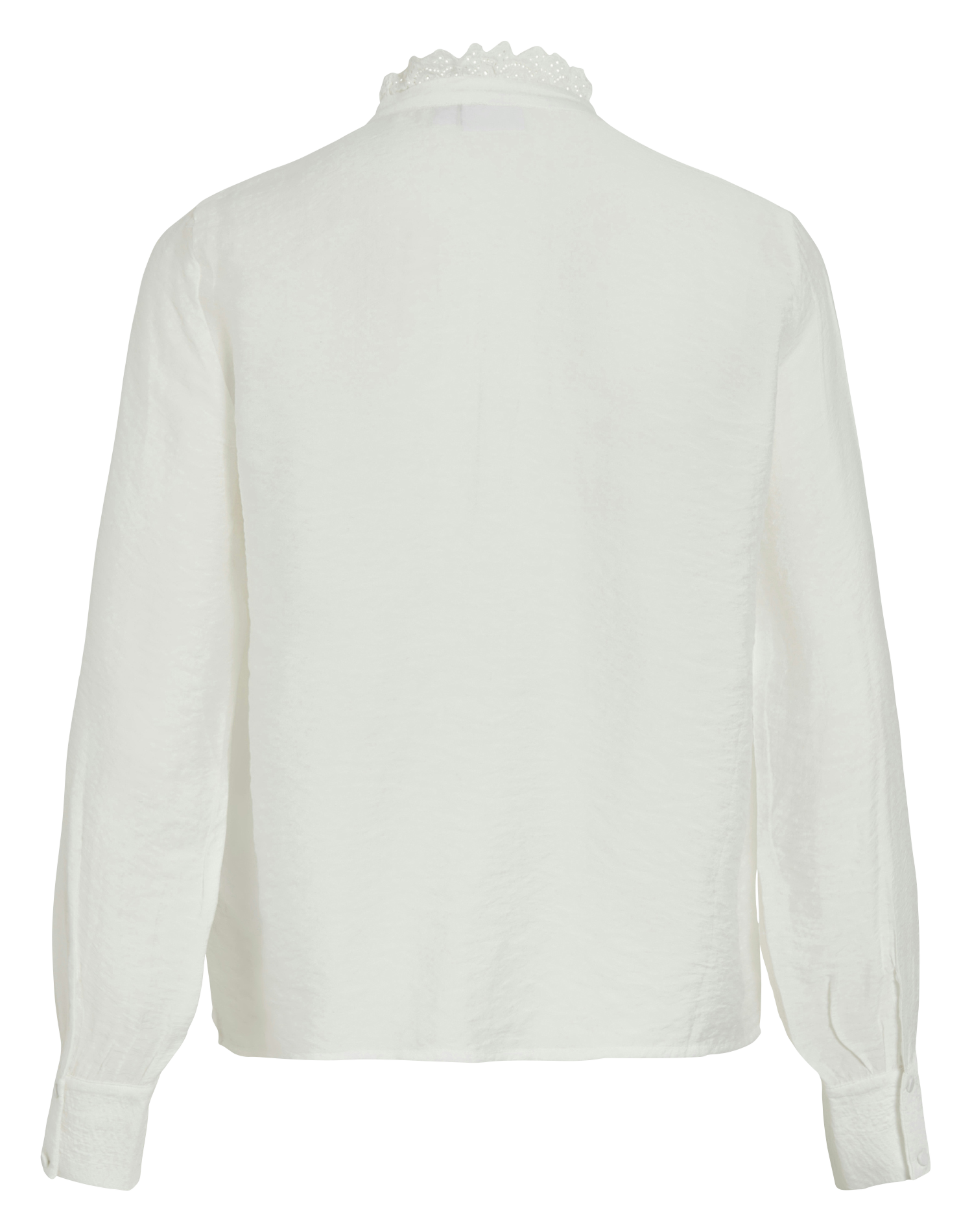 Chemise col montant  VILA Blanc