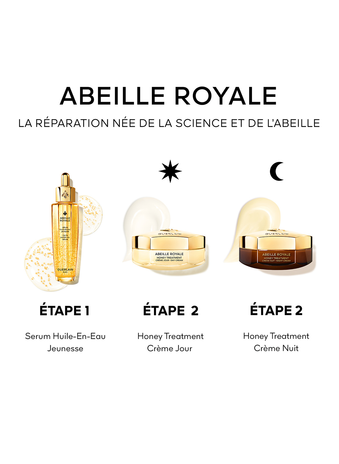ABEILLE ROYALE Anti-Aging Ritual Youth Watery Oil Serum - Care Set GUERLAIN No color