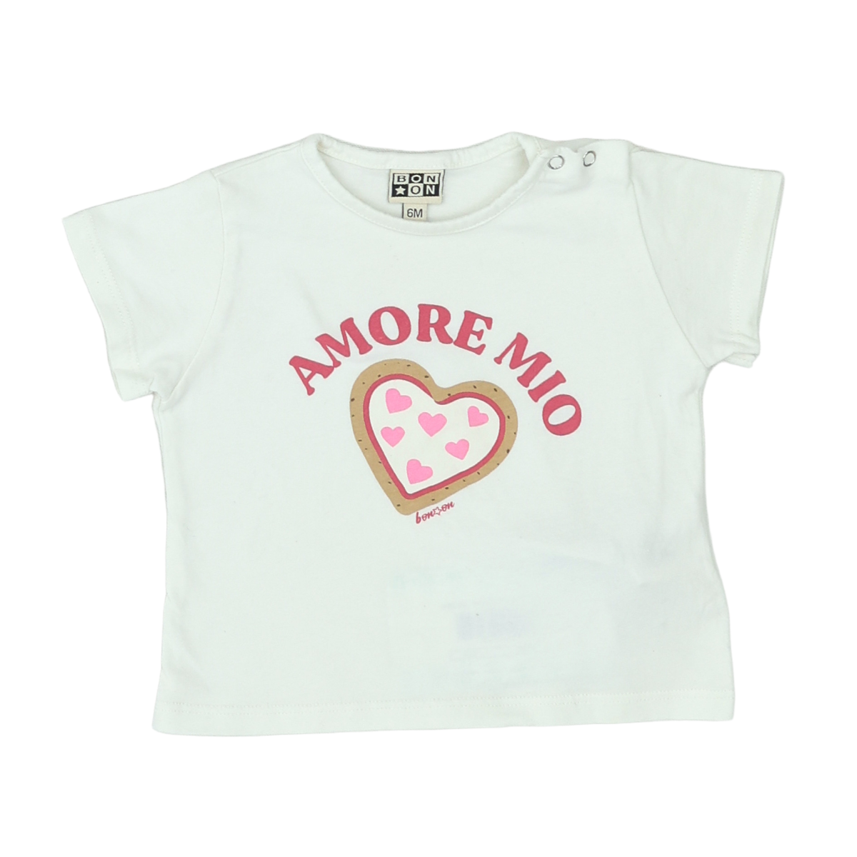 White baby T-shirt - 6 months BONTON - Seconde Main White