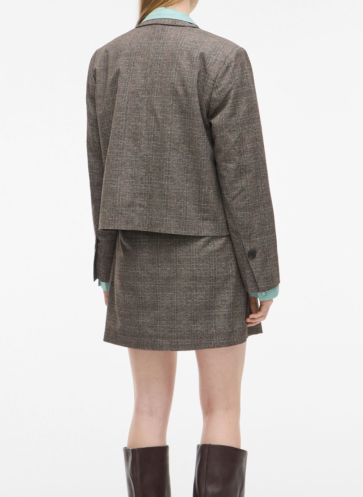 Gerade geschnittener Blazer ROUGE EDIT Braun