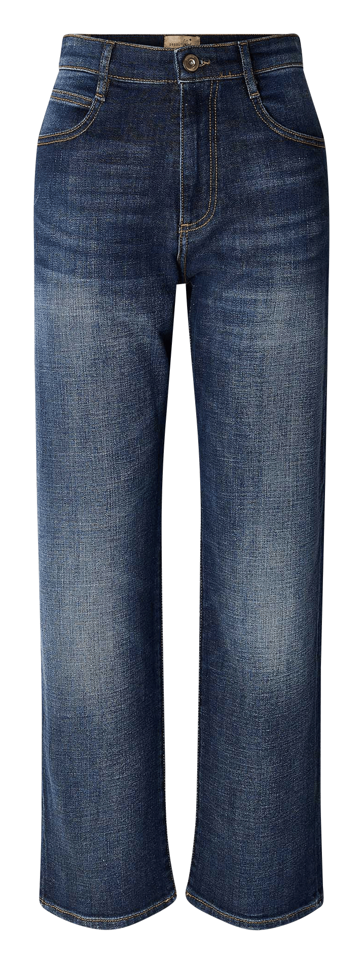 Jean droit en coton mélangé SESSUN Bleu