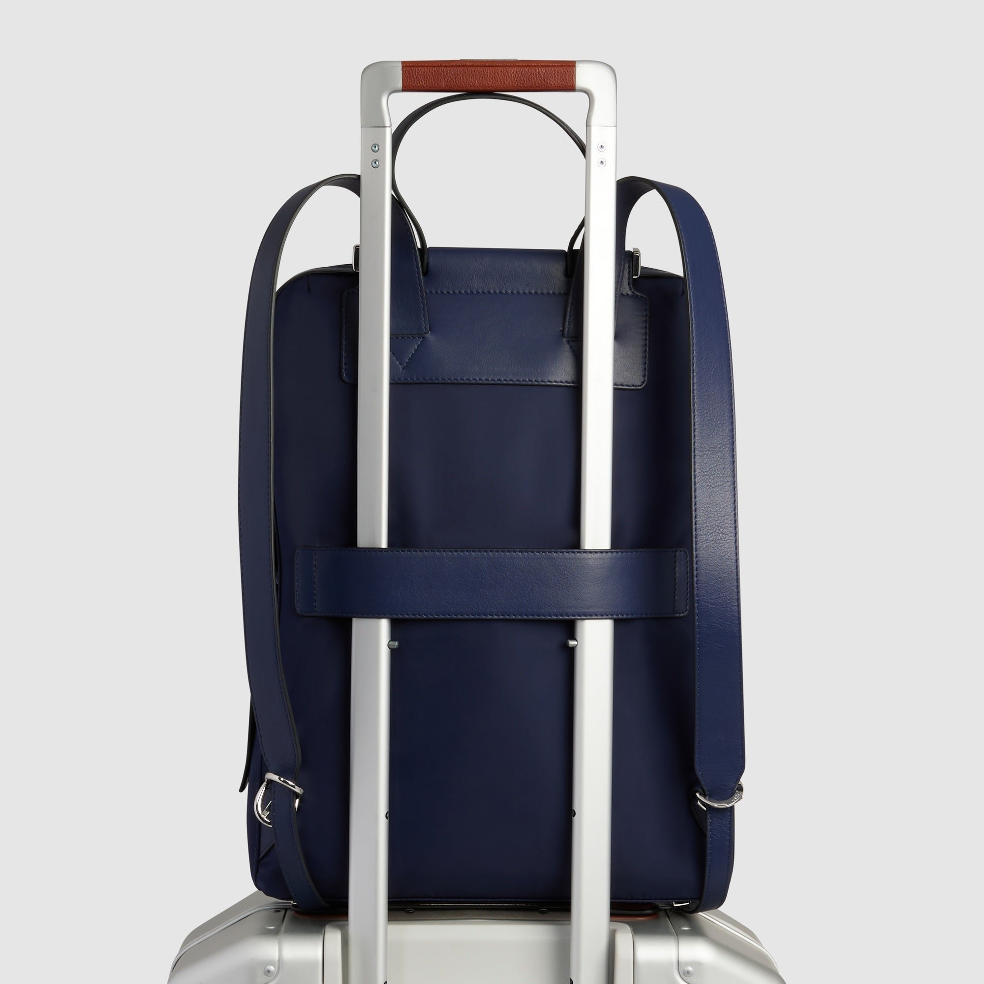 Expandable Laptop Backpack 15.6" Blue