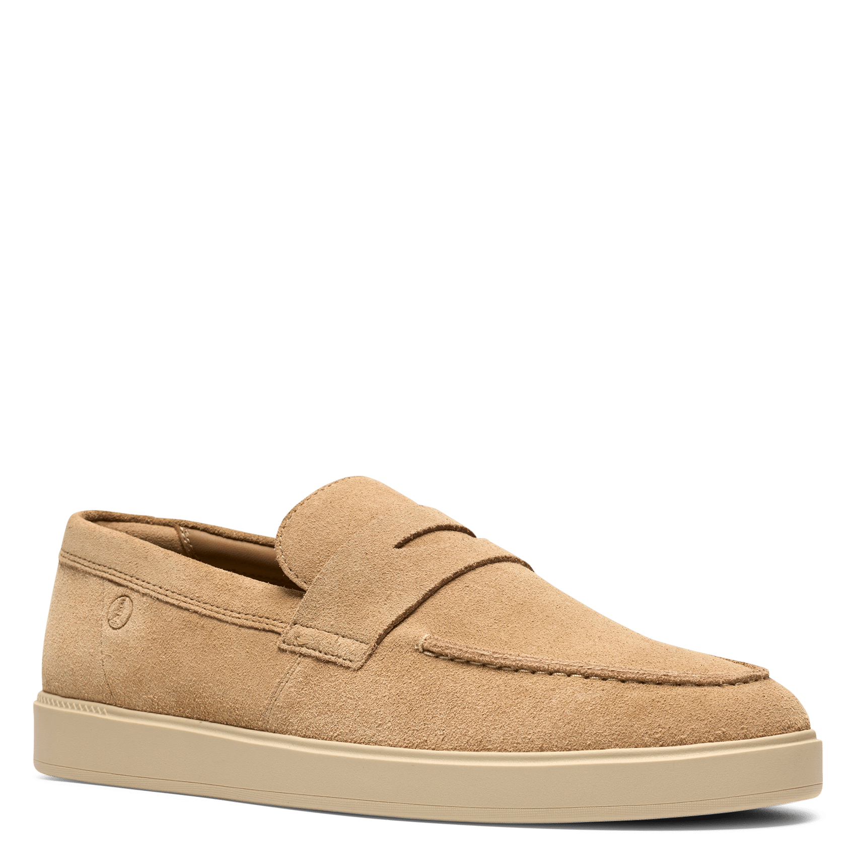 Leren loafers CLARKS Bruin