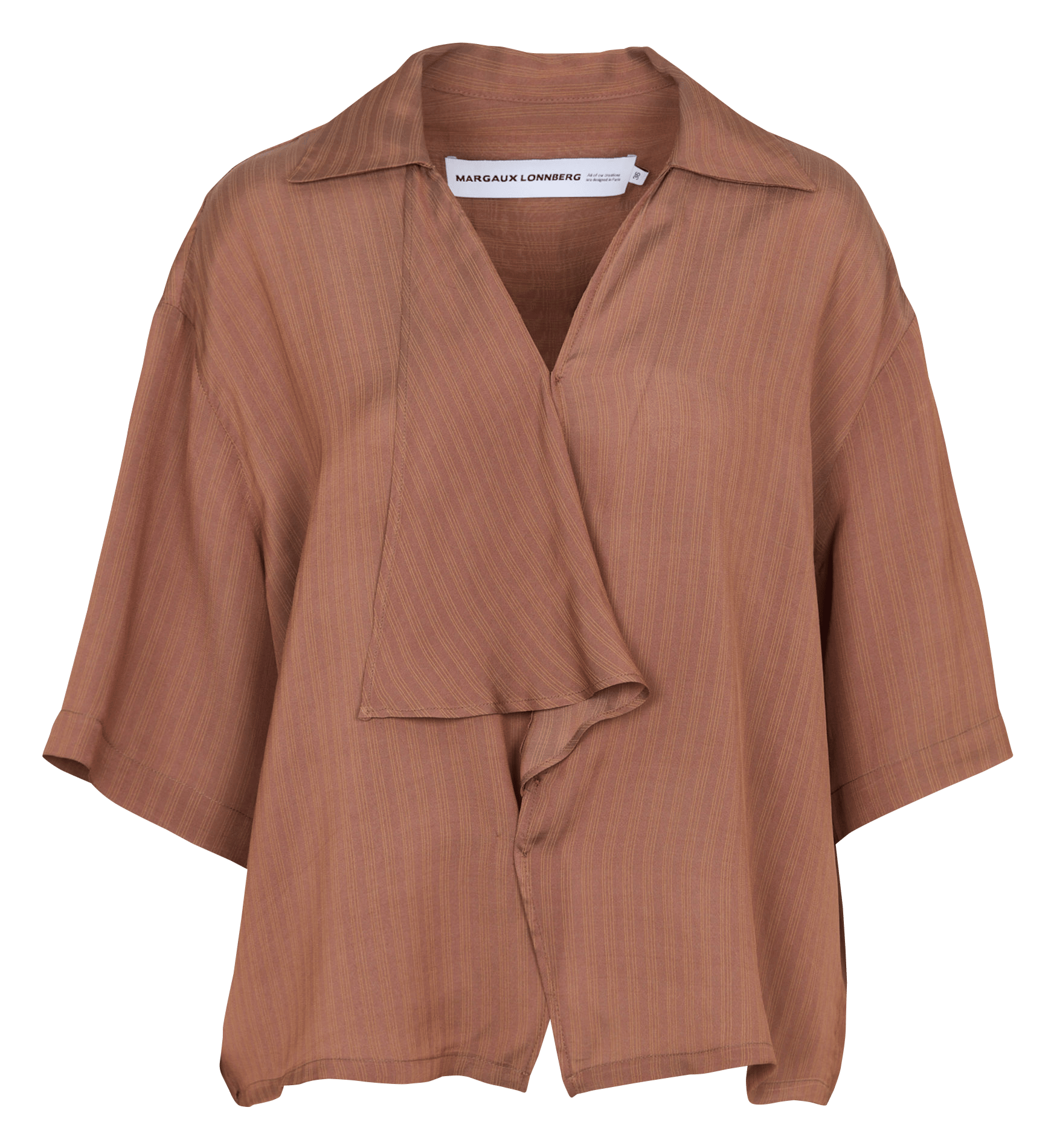 Gestreepte blouse MARGAUX LONNBERG Oranje
