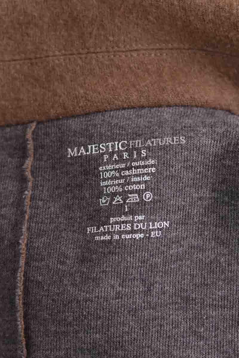Blazer MAJESTIC FILATURES - SECONDE MAIN Brown