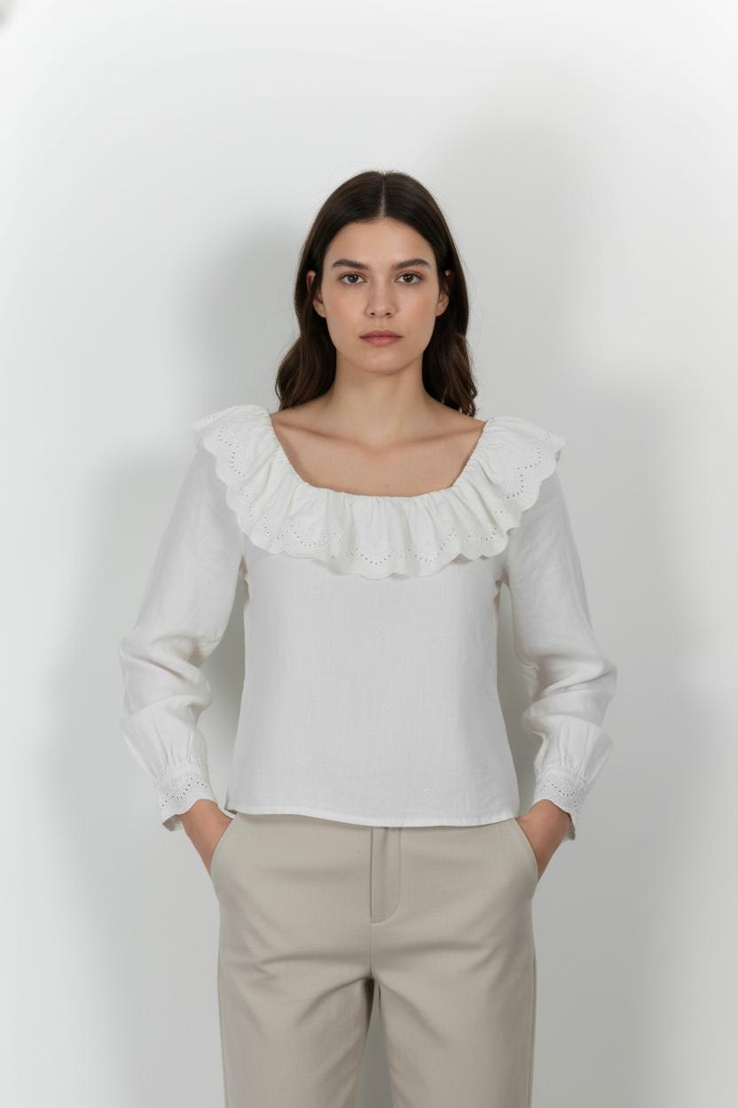 Blouse SEZANE - Seconde main Blanc
