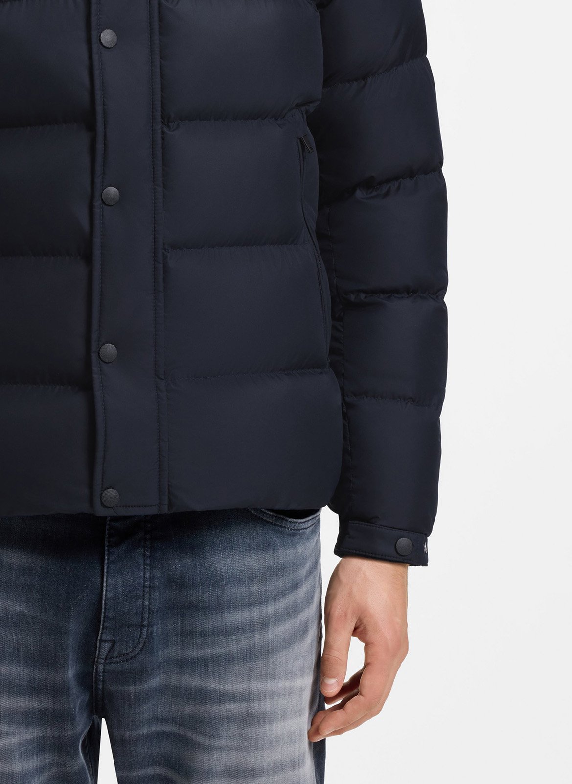 High-neck padded jacket BOSS Blue
