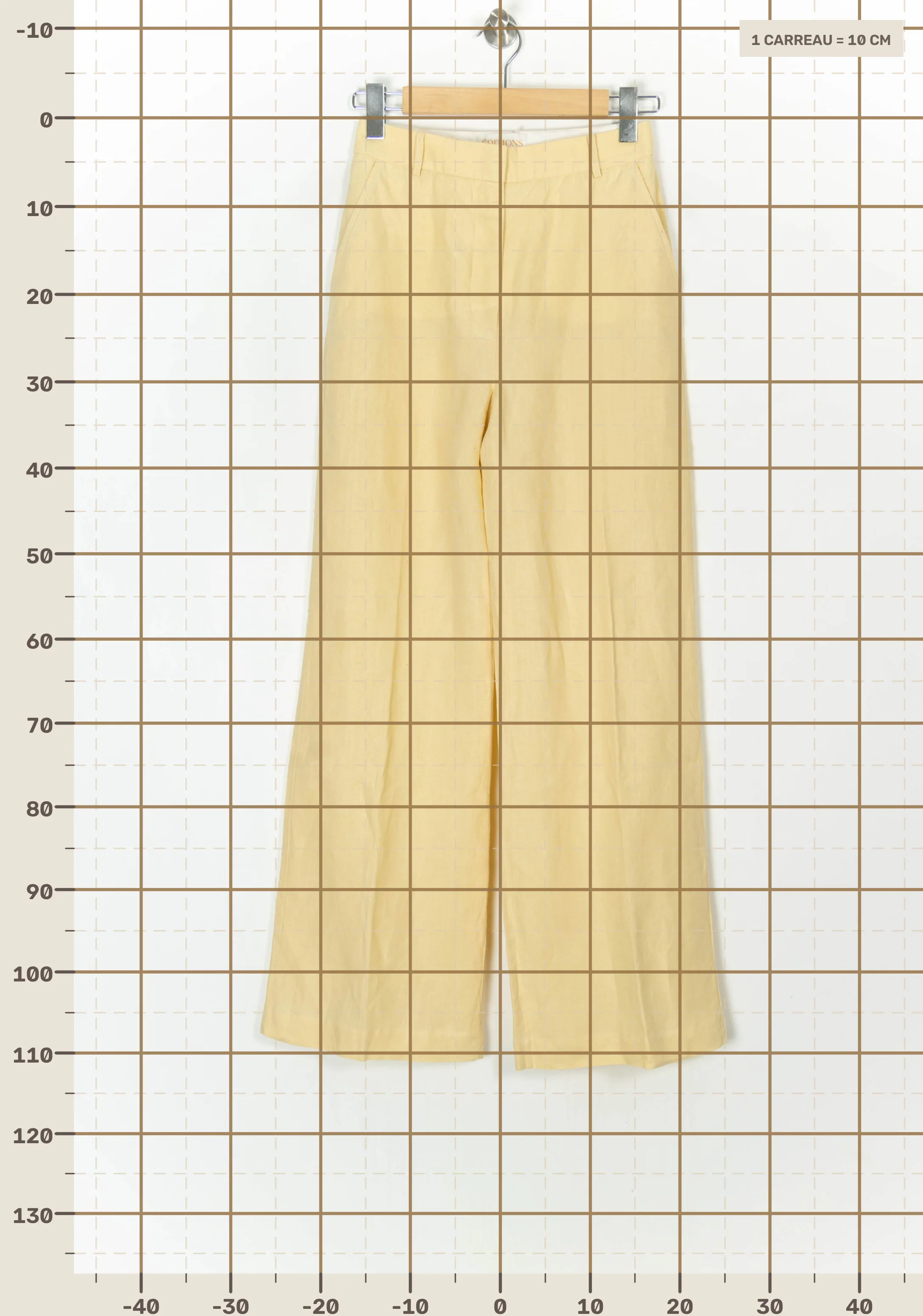 Pantalon SEZANE - Seconde main Jaune