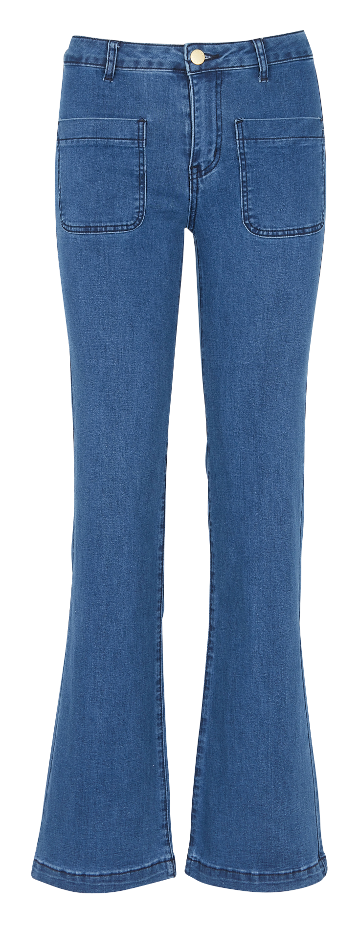 Jean bootcut taille haute LA PETITE ETOILE Jean Stone