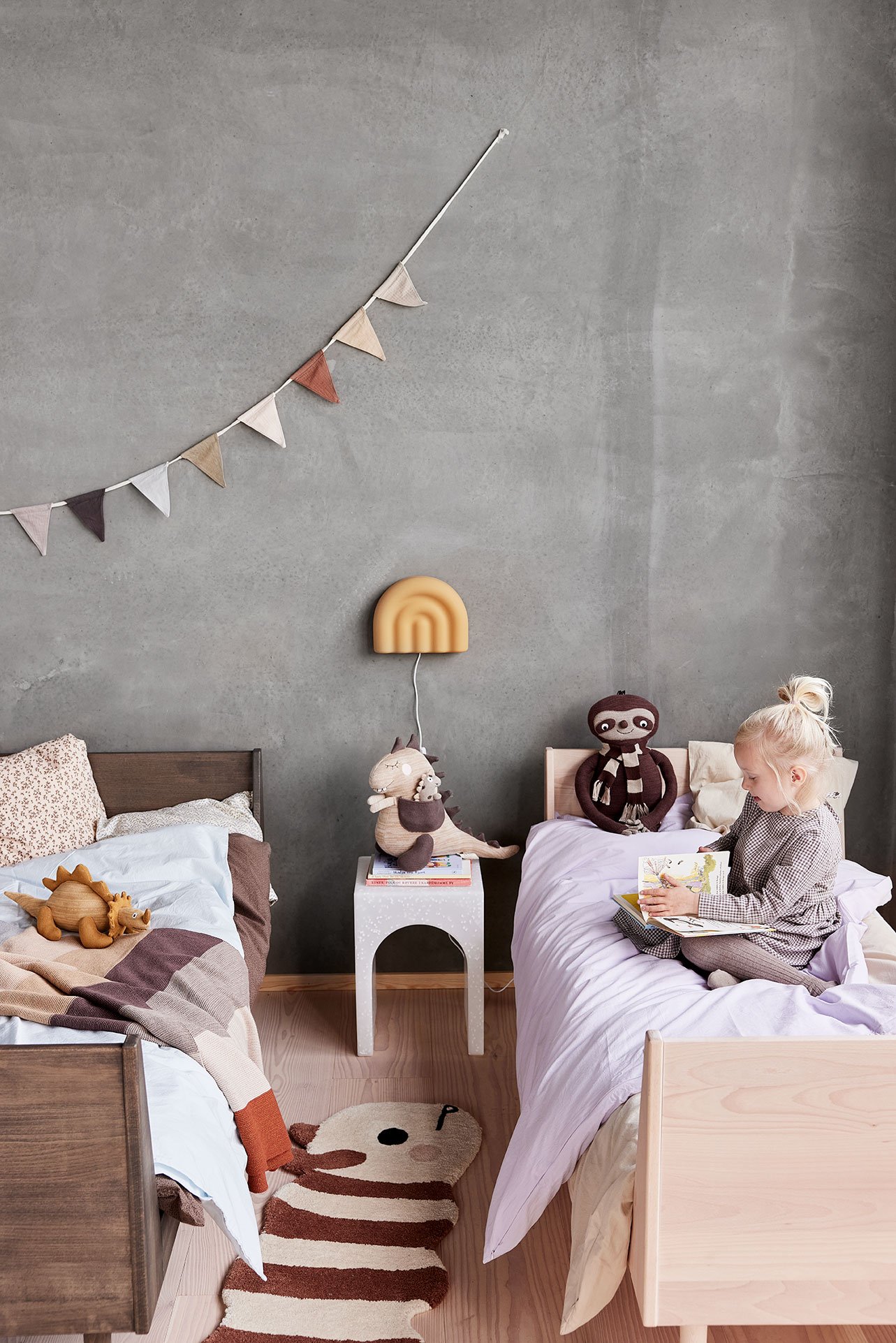 Silicone lamp OYOY LIVING DESIGN Brown