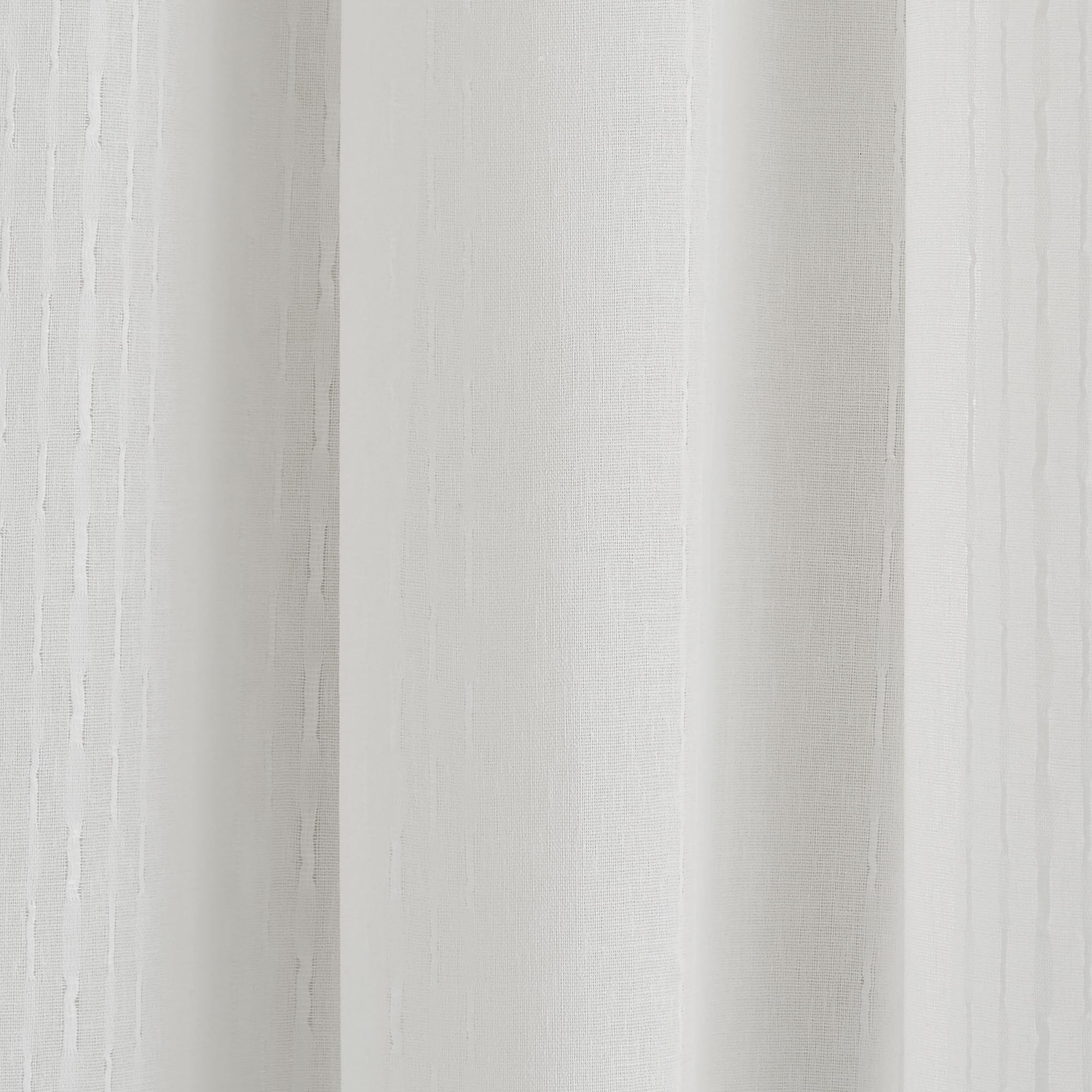 MYKONOS - Net curtain with eyelets MADURA White
