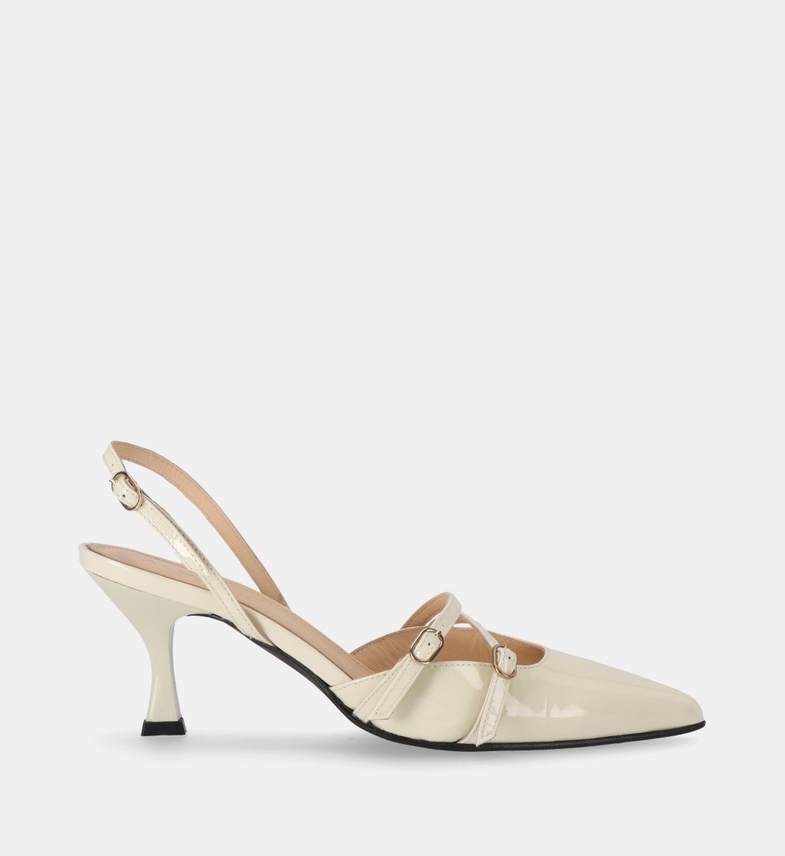Beyou suede high heels  ALOHAS White