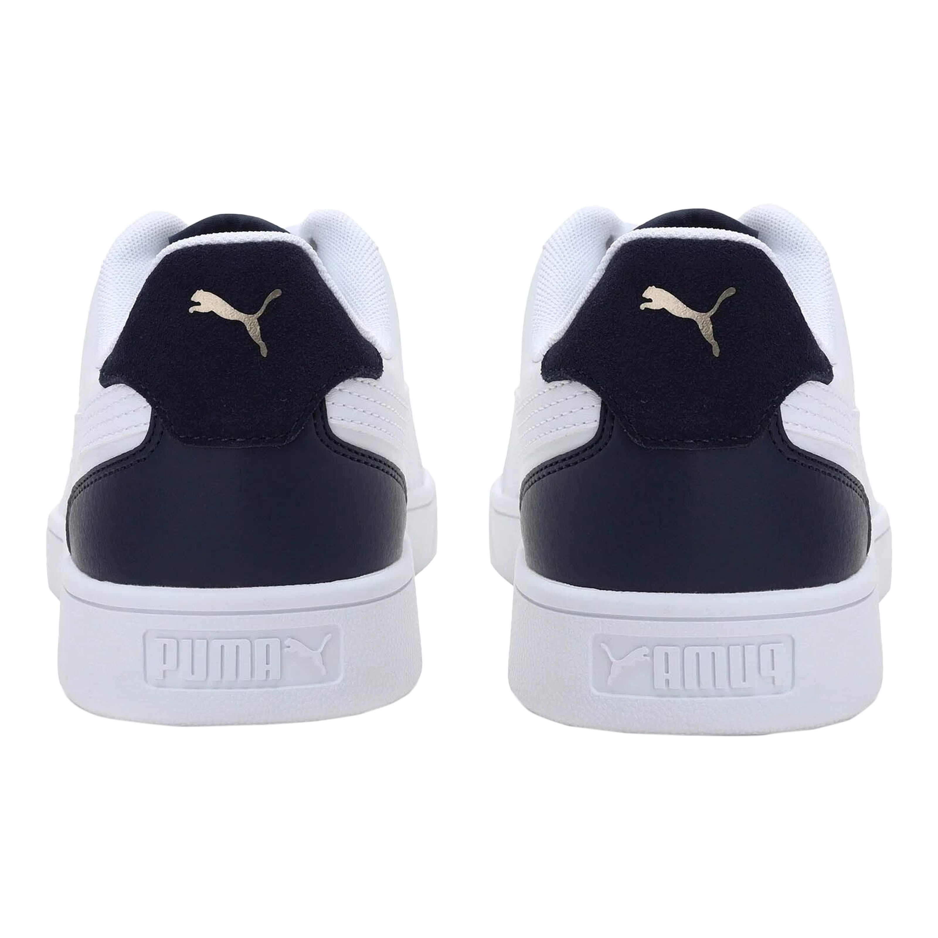 Leather shuffle sneakers PUMA White