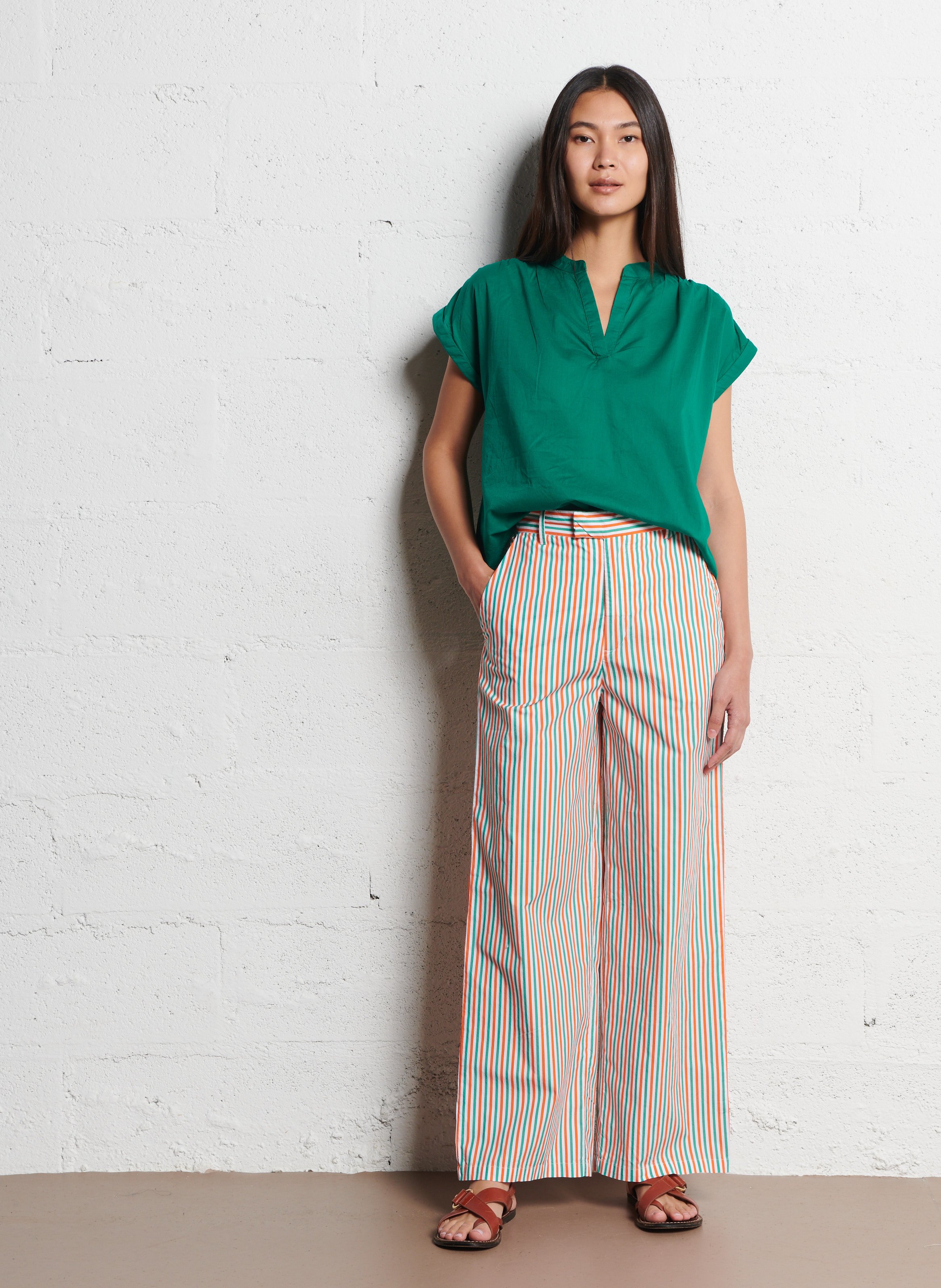 Weit geschnittene Jeans Mehrfarbig