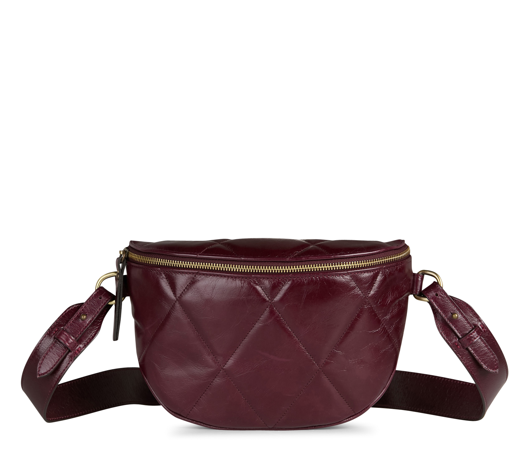 Sac banane en cuir matelassé MAISON 123