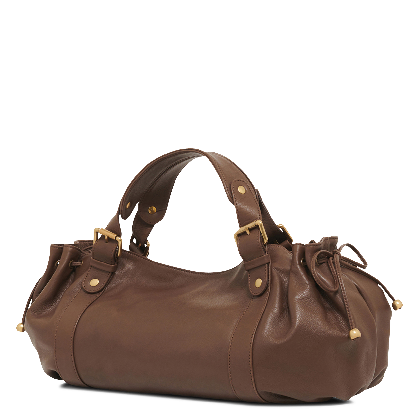 Shopping bag in pelle GERARD DAREL Marrone