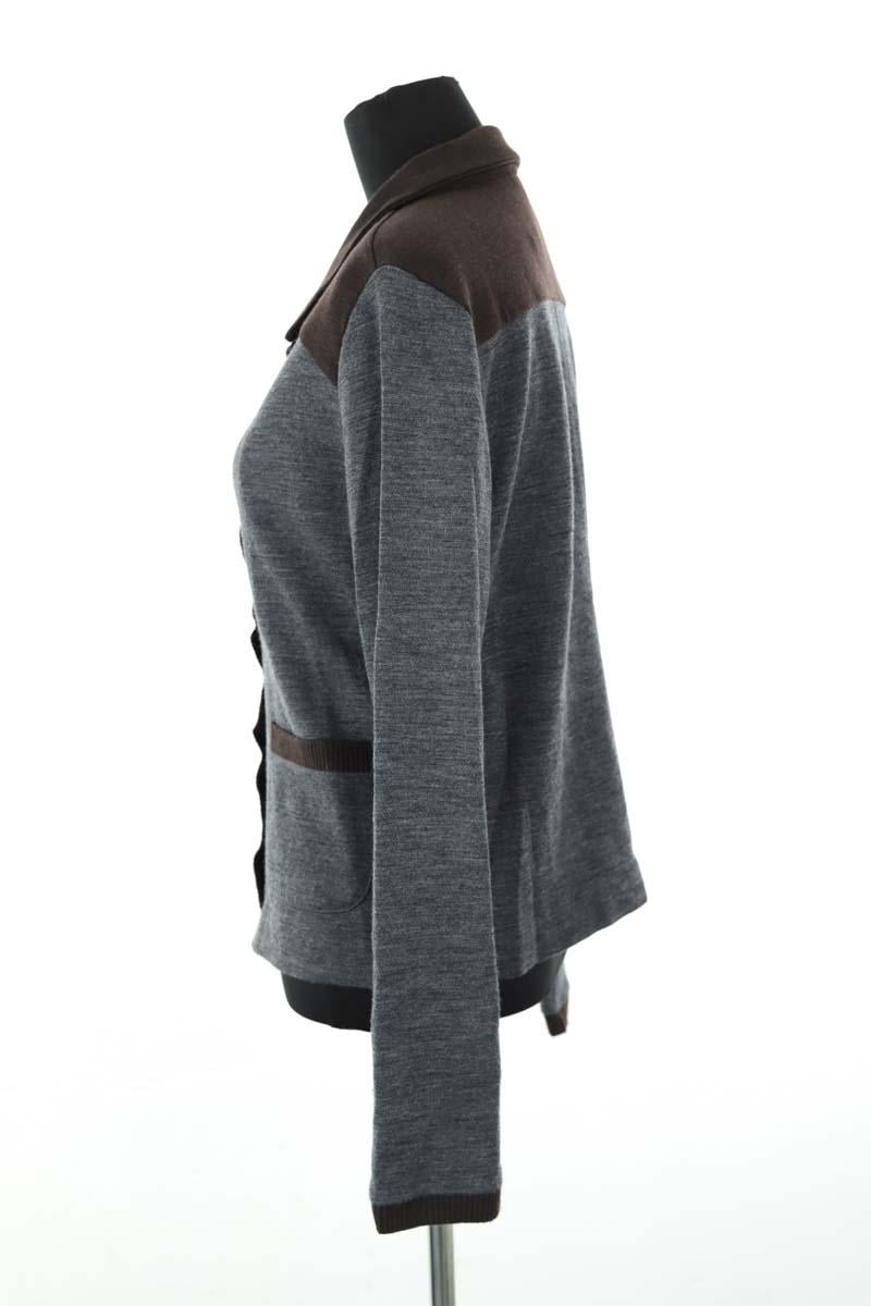 Cardigan en laine KENZO - SECONDE MAIN Gris