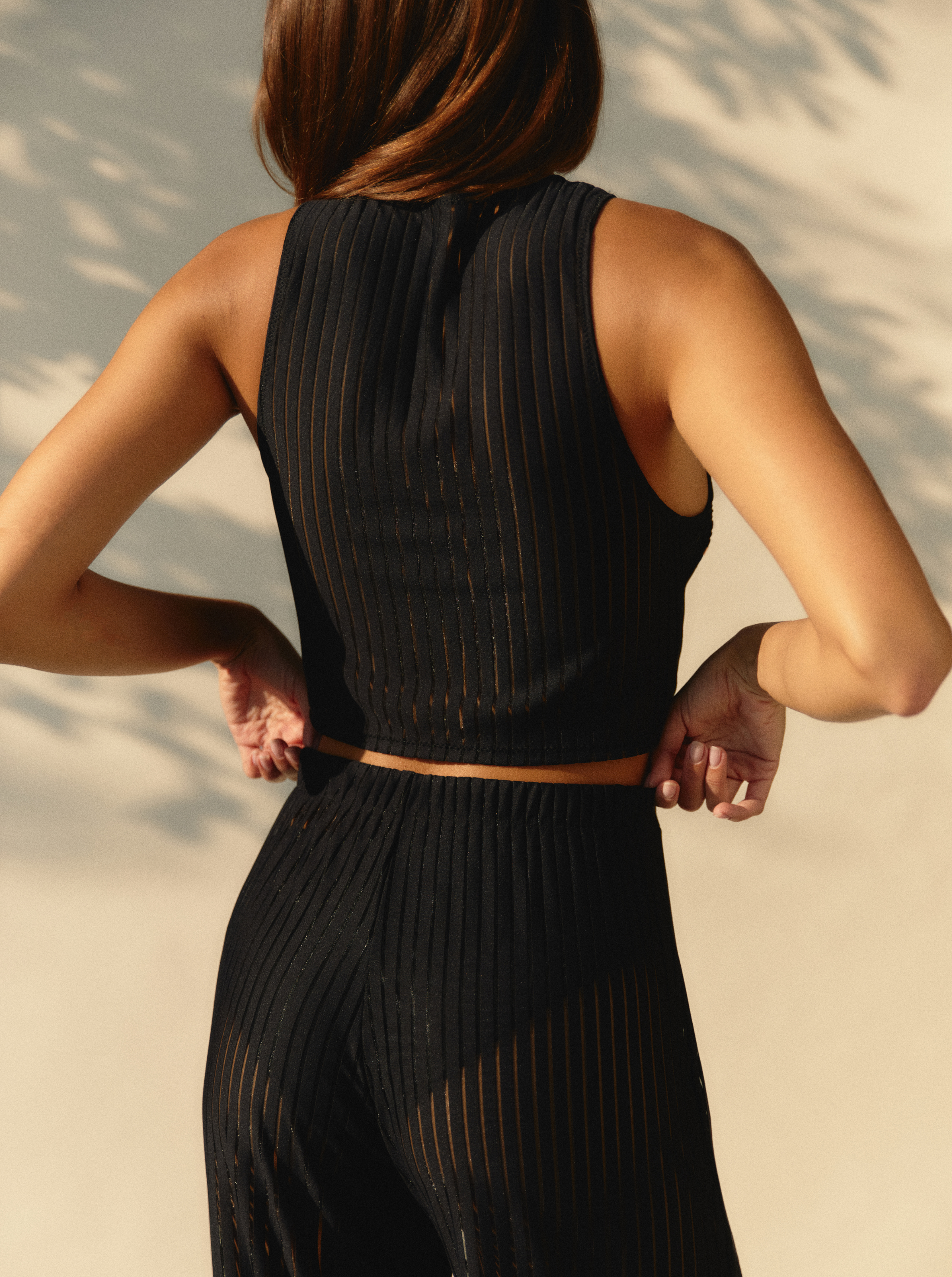 Pantalon black stripes NOO Noir