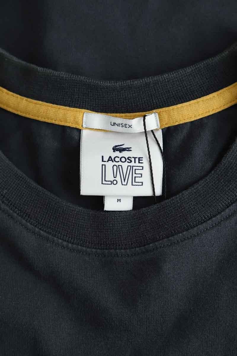 Cotton T-shirt LACOSTE - SECONDE MAIN Grey