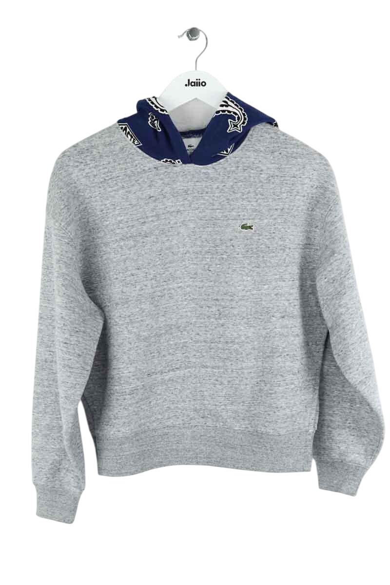 Cotton sweatshirt LACOSTE - SECONDE MAIN Grey
