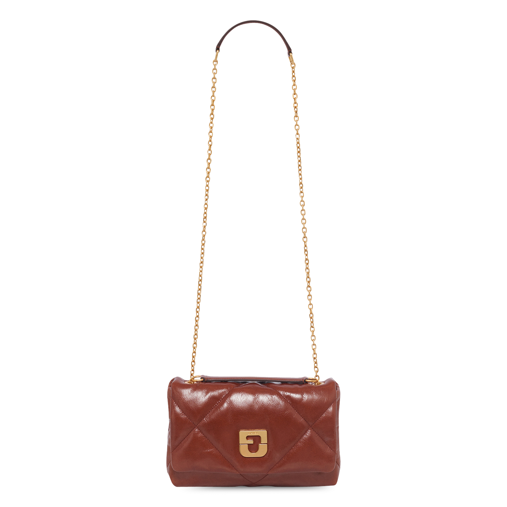 Sac bandoulière en cuir matelassé GERARD DAREL