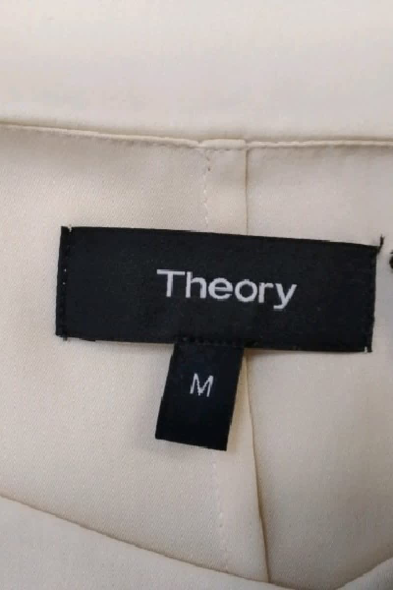 Azawood sleeveless top THEORY - Seconde Main Beige