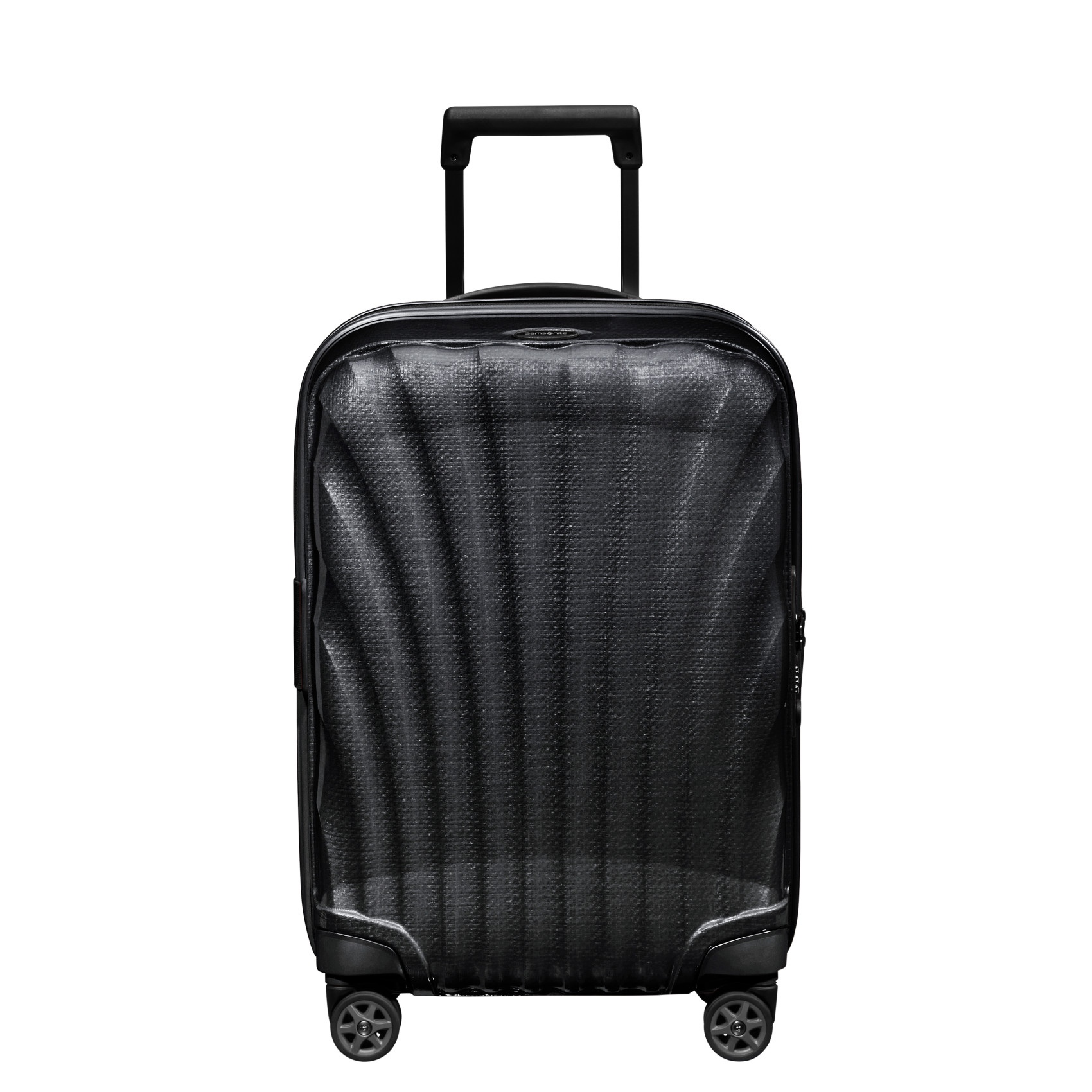 C-lite 4-wheel suitcase size S Black