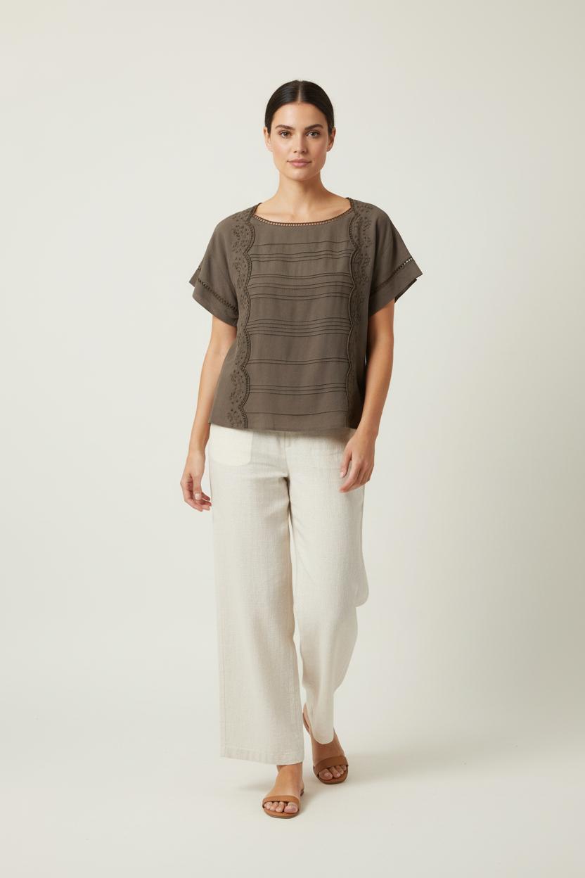 Top & tank top COMPTOIR DES COTONNIERS - Seconde main Green