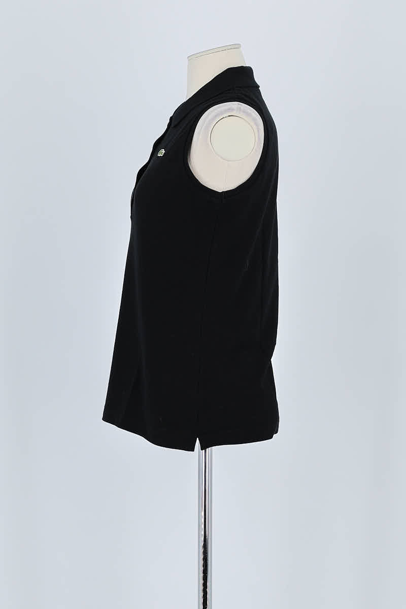 Polo shirt LACOSTE - SECONDE MAIN Black