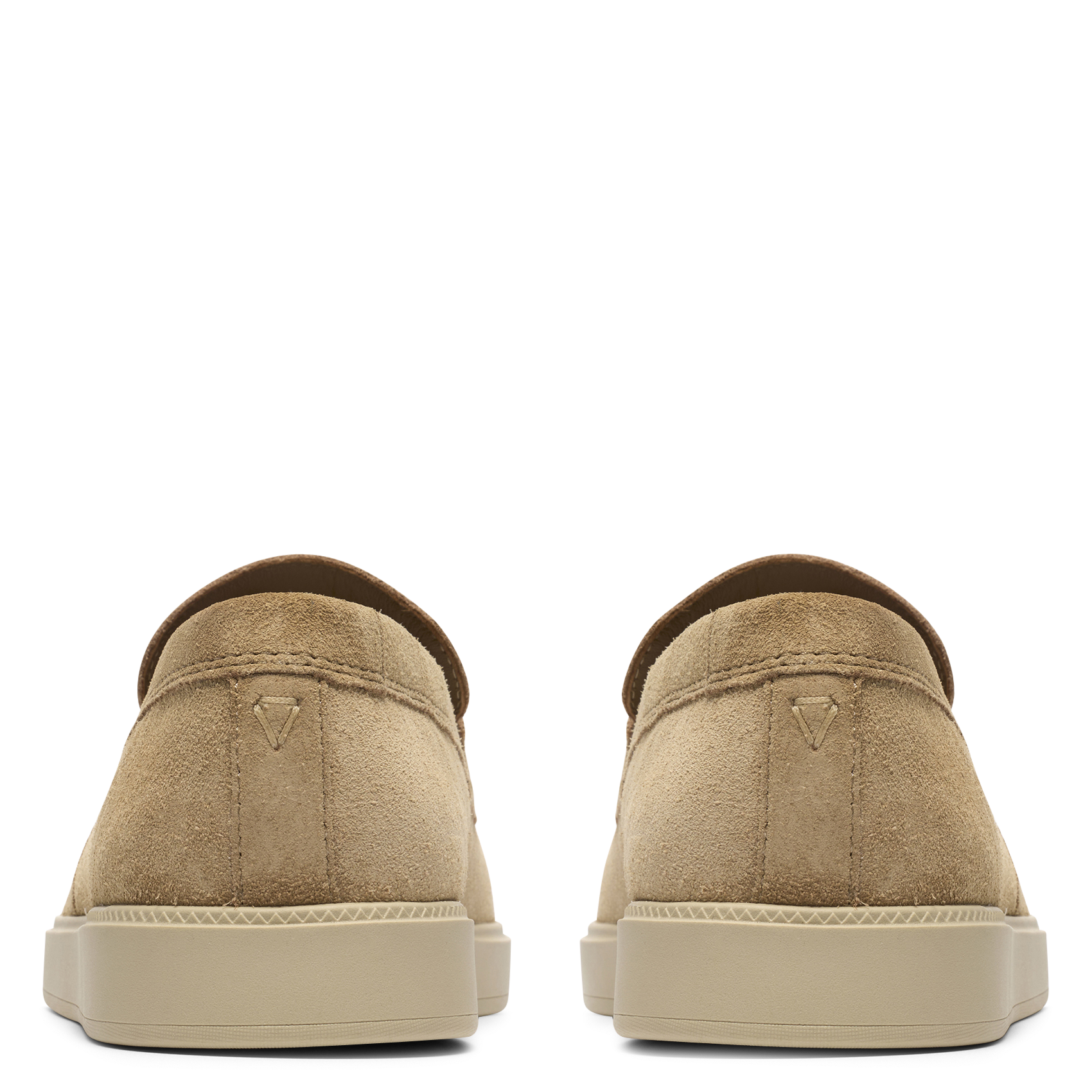 Leren loafers CLARKS Bruin
