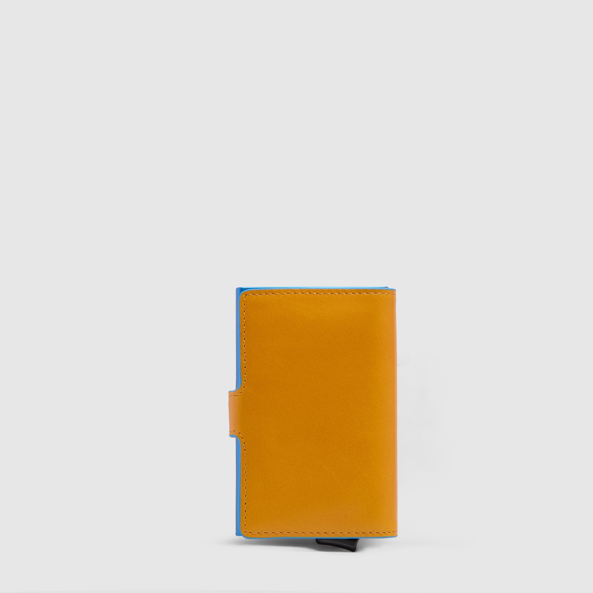 Automatic pop-up cardholder PIQUADRO Yellow