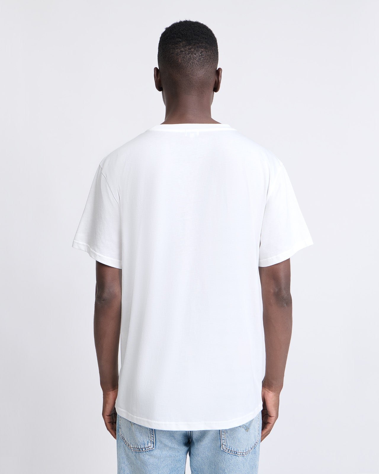 T-shirt papa rainbow en coton bio EMOI EMOI Blanc