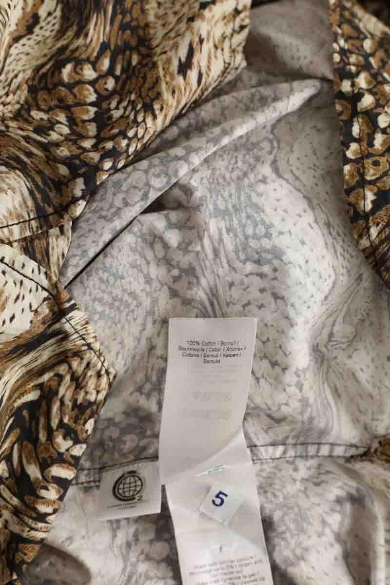 Blouse GANNI - Seconde Main Marron