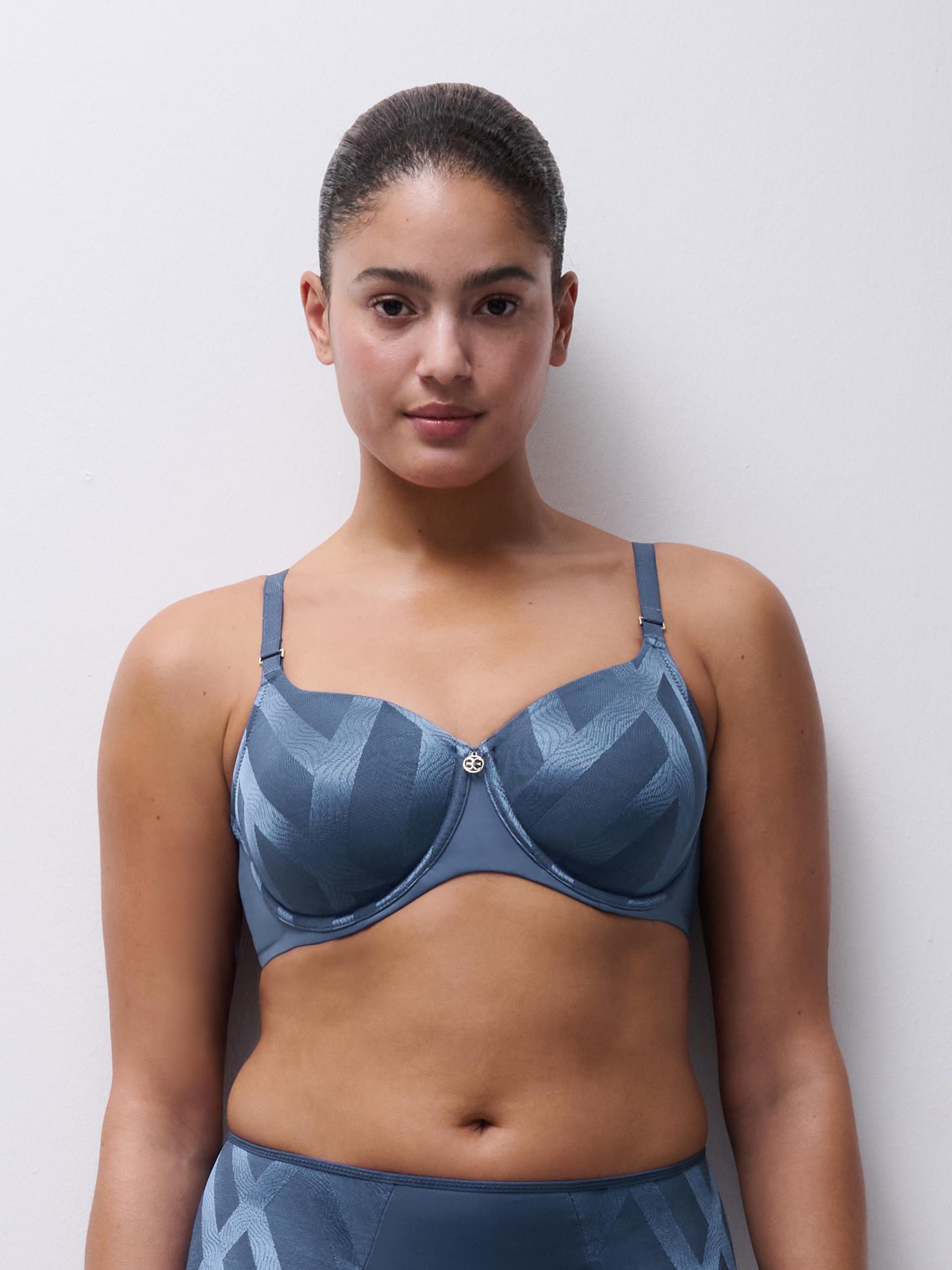 Moulded full-cup bra CHANTELLE Blue