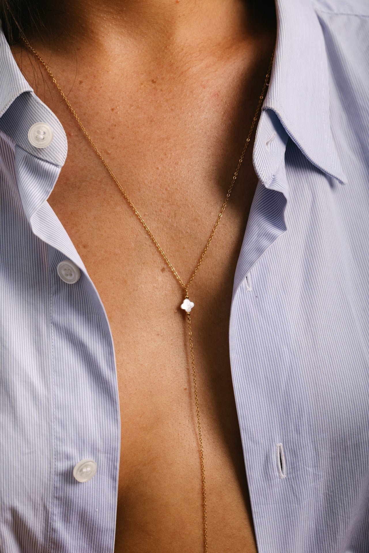 Body Jewelry - Star YAY White