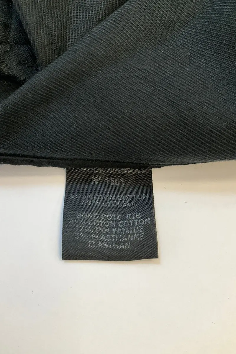Regular-fit organic cotton jacket with sherpa collar ISABEL MARANT ÉTOILE - SECONDE MAIN Black