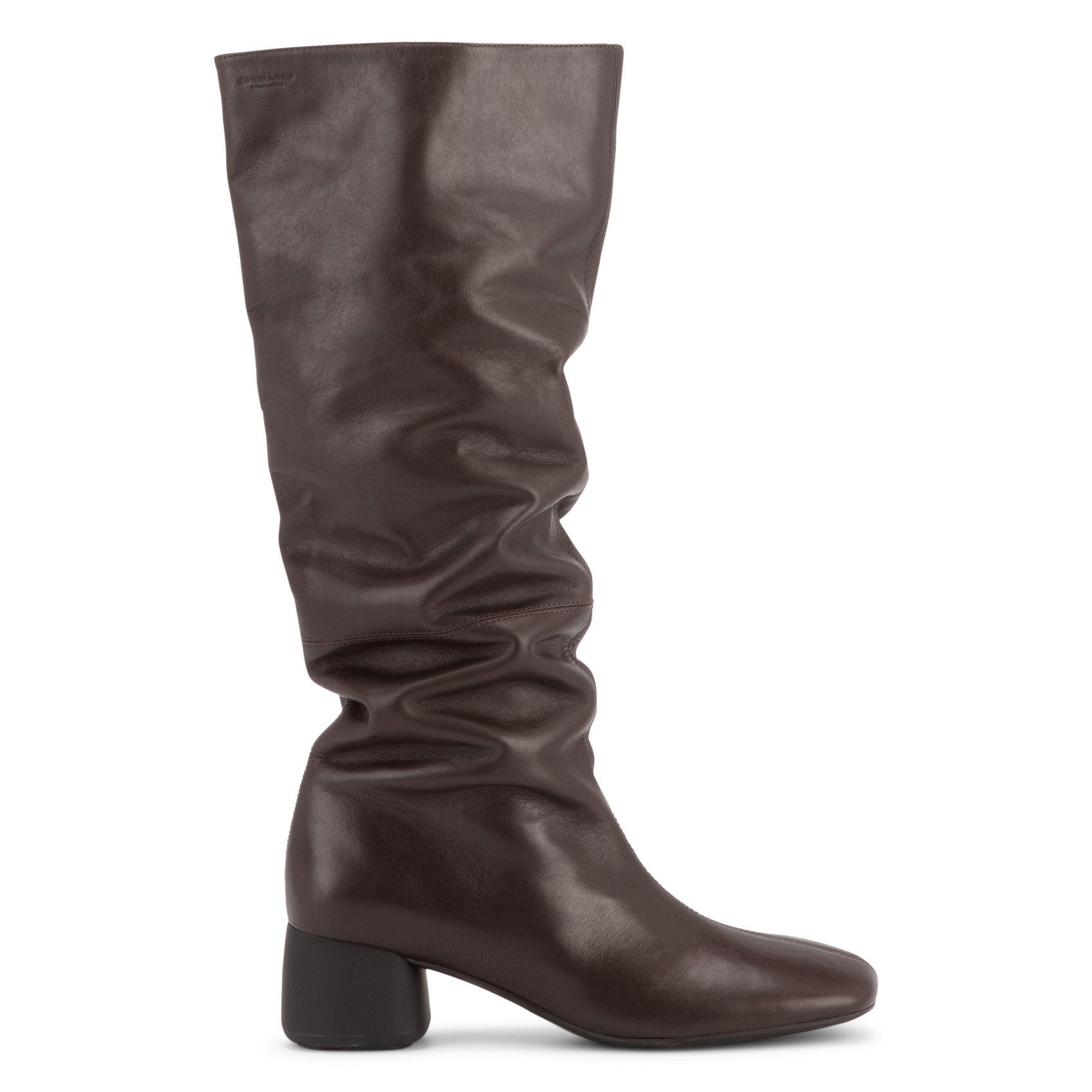 Bottes à enfiler en cuir lisse VAGABOND