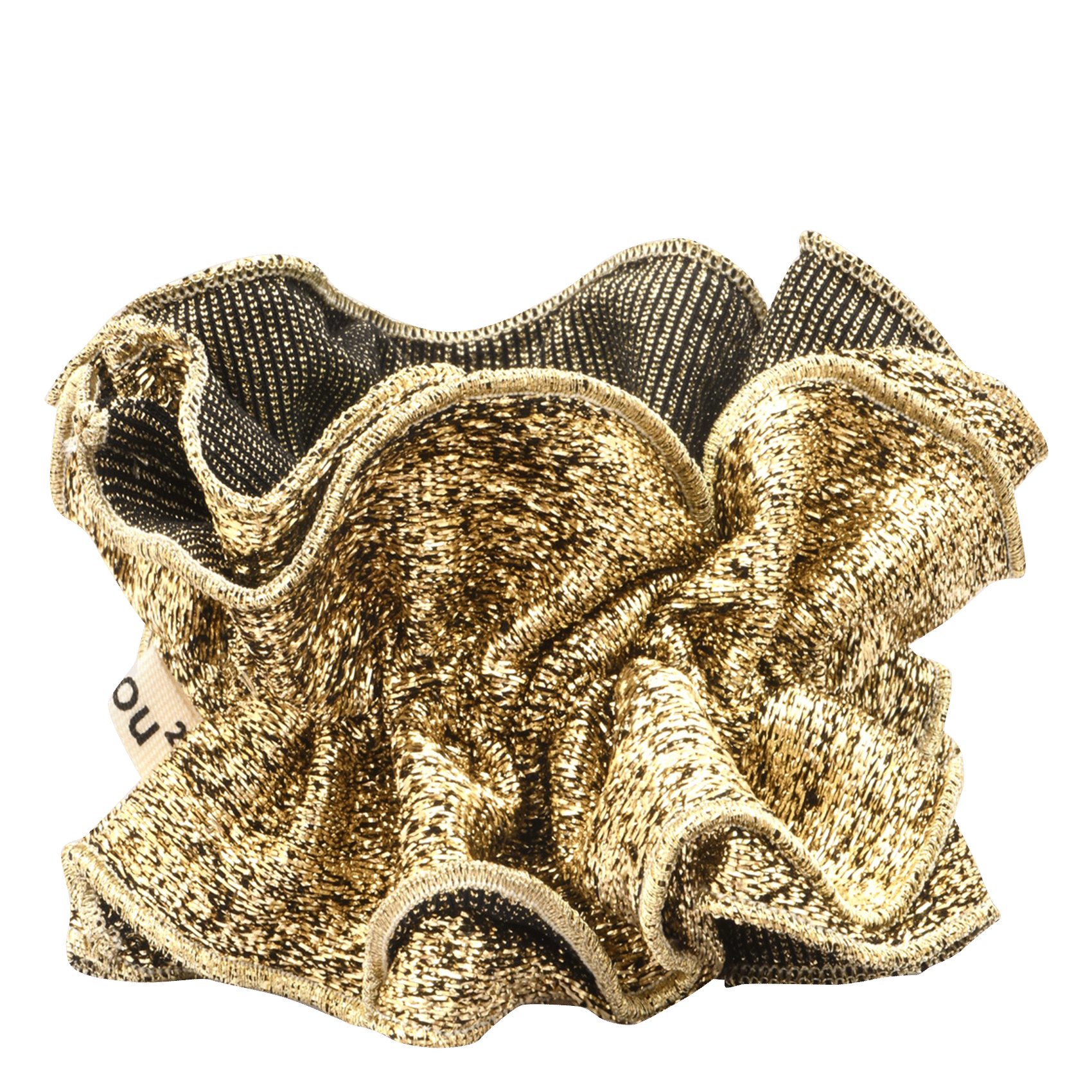Maxi scrunchie CHOU AU CARRE Golden