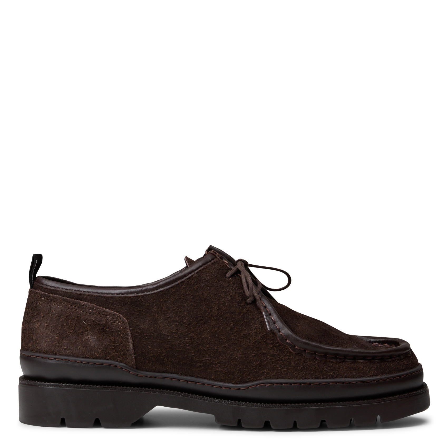 Leather Derby shoes KLEMAN Brown