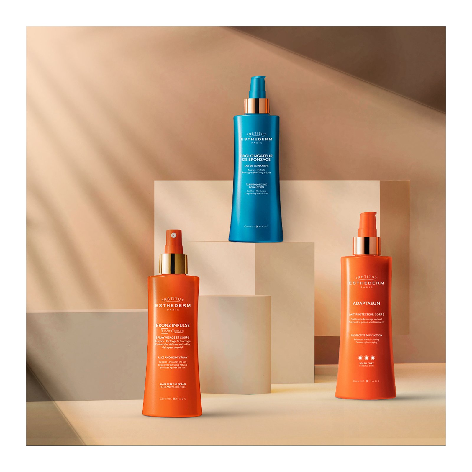 After sun cream - tan extender ESTHEDERM No color