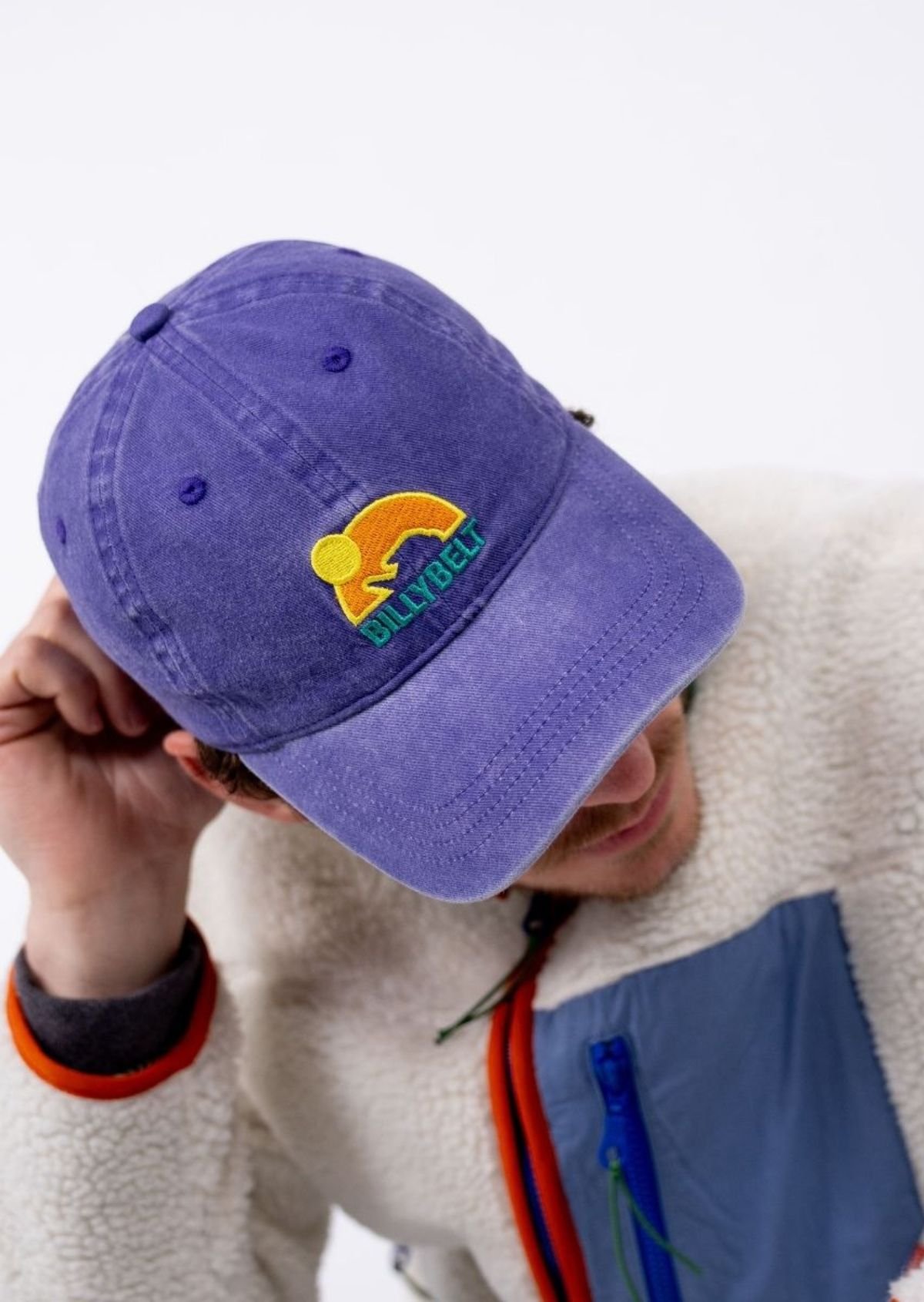 Cotton cap BILLYBELT Purple