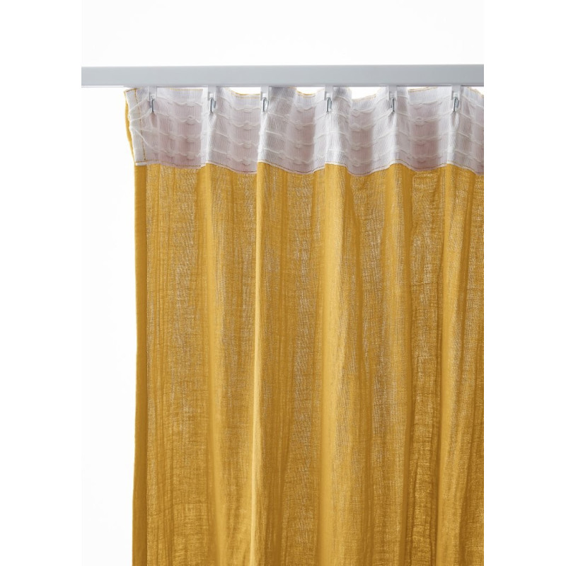 Blackout and Thermal Curtains L'EFFET PAPILLON Yellow