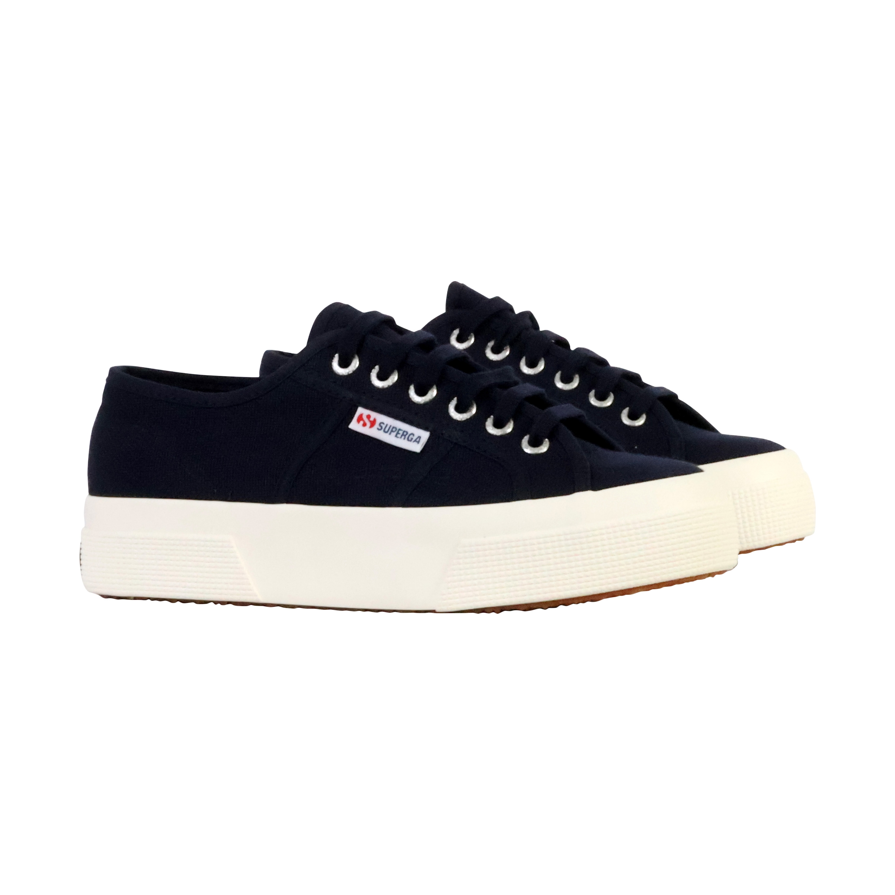 Superga platform low-top lace-up sneakers SUPERGA Blue