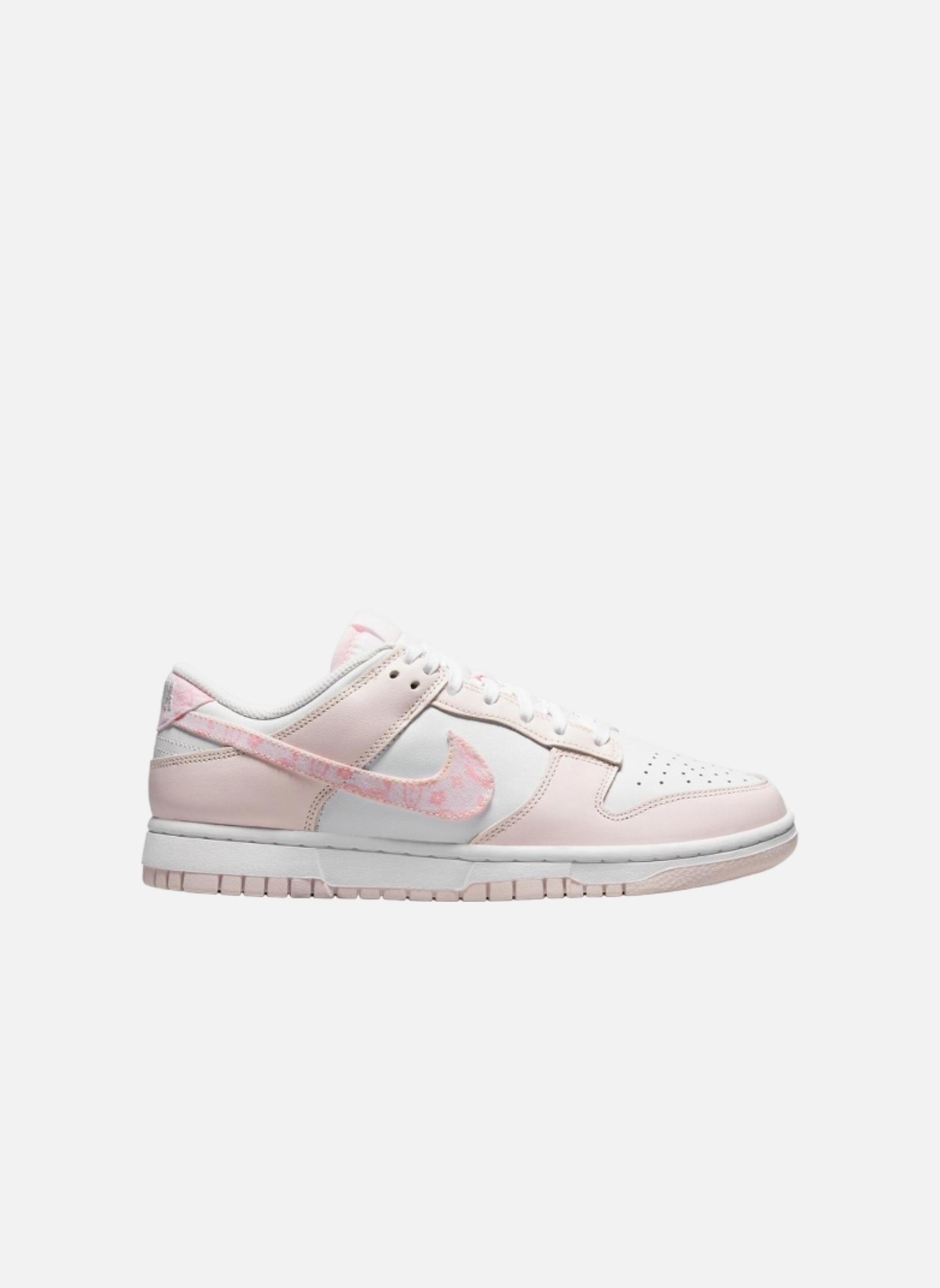 Leather low-top sneakers NIKE Pink